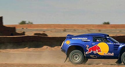 Volkswagen Race-Touareg: Erste Wüstentestfahrten