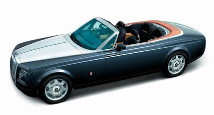 Rolls-Royce 100EX  roadster - surprise showing at Geneva Show