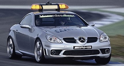 Mercedes-Benz SLK 55 AMG: Ofizielles FIA Safety-Car 2004