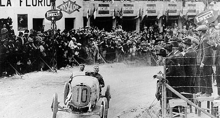 Mercedes-Benz 1924: Triumph bei Targa Florio und Coppa Florio