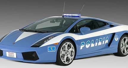 Lamborghini schenkt Polizia di Stato einen Gallardo