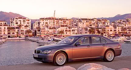 BMW 7er: Treffen in Andalusien