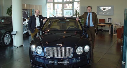 Bentley Flying Spur landet in Hamburg