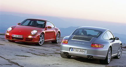 New 4wd versions of Porsche 911