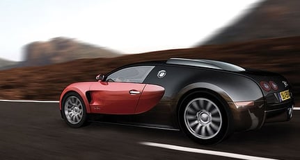 The Bugatti Veyron tops 400 Km/h!