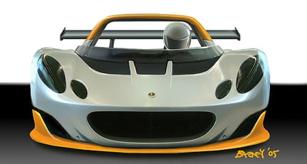 Lotus Circuit Car: Renn-Katapult