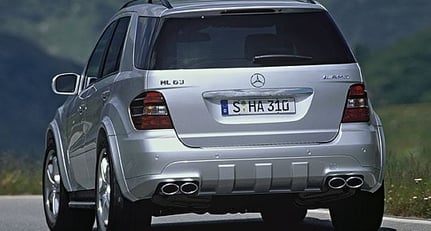 Mercedes-Benz ML 63 AMG: 510-PS-Saugmotor-Premiere