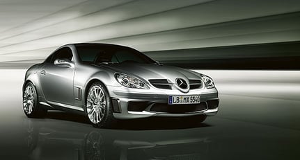 Mercedes-Benz SLK 55 AMG für Fortgeschrittene