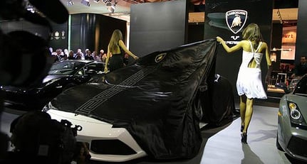 Lamborghini Murciélago LP640 Versace: Premiere in Paris