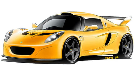 Lotus Exige GT3 Concept: Straßenfeger