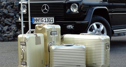 Topas Gold by Rimowa Classic Driver Magazine