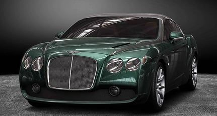 Bentley GTZ by Zagato: Speed Bubbles