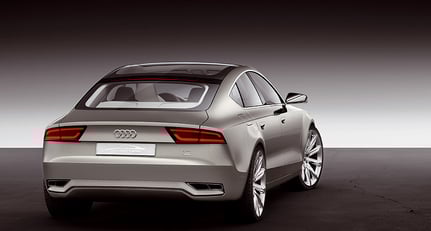 Audi Sportback Concept: Schöner Rücken