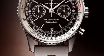 Breitling Navitimer 125e Anniversaire: Flugzeiten