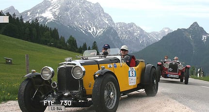 22. Kitzbüheler Alpenrallye: Classic Cars erobern die Alpen