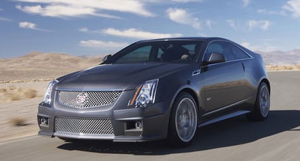 Cadillac CTS-V Coupé: 6,2-Liter-V8 mit 564 PS 