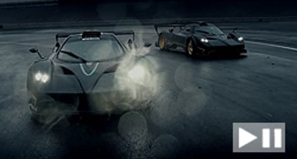 Pagani Zonda R: Slinging in the Rain