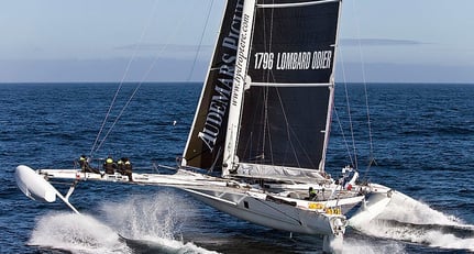l’Hydroptère: Der fliegende Trimaran