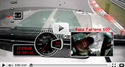 New Video: In-Car Ford Fairlane at the 'Ring 2010