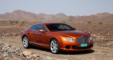 Bentley Continental GT: Die Wüste bebt