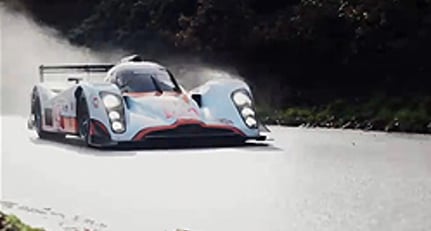 Video: Aston Martin V12 Vantage Meets Gulf LMP1