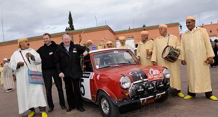 Rauno Aaltonen im Mini zurück bei der Monte