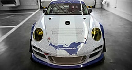 Porsche widmet Facebook-Fans eigenen Rennwagen