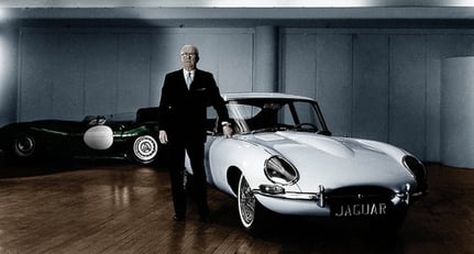 50 Jahre Jaguar E-Type: Jubiläumsfahrt in Genf