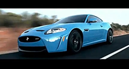 Video: Jaguar XKR-S schärft die Krallen 