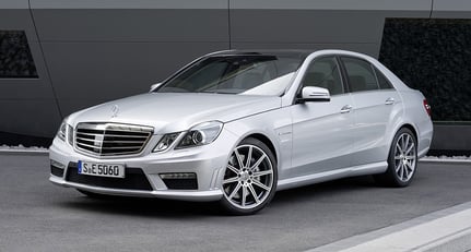 Mercedes-Benz E63 AMG with new AMG 5.5-litre Twin-turbo V8
