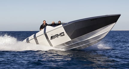 AMG Speedboat by Cigarette: Bad Boys Ahoi