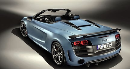 Audi R8 GT Spyder: more power, less weight