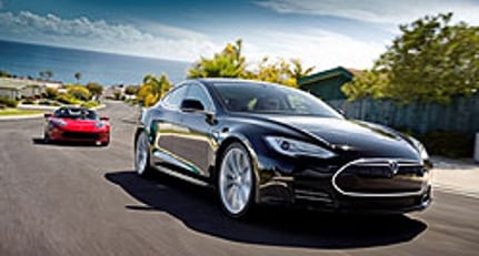 Tesla Model S: Erste Bilder