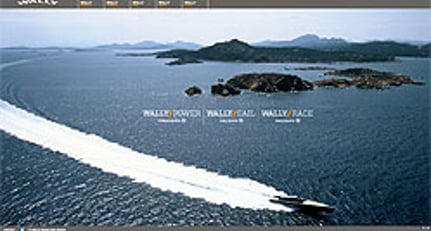 Wally sails across the net with new website