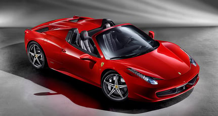 Ferrari 458 Spider to debut in Frankfurt