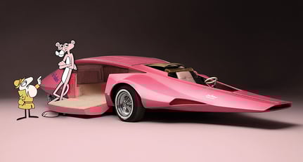 Hollywood unterm Hammer: Pink Panthermobile wird versteigert
