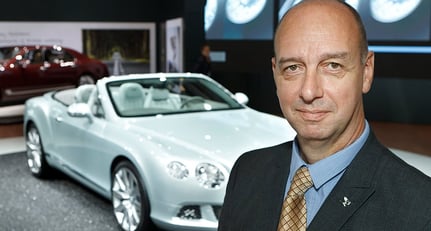 Fünf Fragen an: Dirk van Braeckel, Bentley-Designchef