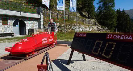 Monobob St. Moritz: Ein Mann und sein Schlitten