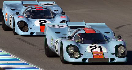 Porsche Rennsport Reunion IV: Porsche, Porsche, überall