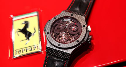 Hublot Big Bang Tourbillon Ferrari: Chrono Rosso