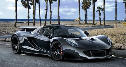 Hennessey Venom GT Spyder with 1200bhp