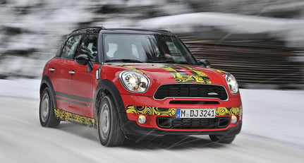 Prototypenfahrt im neuen Mini Countryman JCW