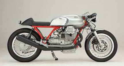 Kaffeemaschine: Guzzi Cafe Racer aus Hamburg