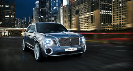 Bentley EXP 9F: Alles andere als dezent