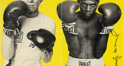 Warhol vs. Basquiat: Plakat wird versteigert
