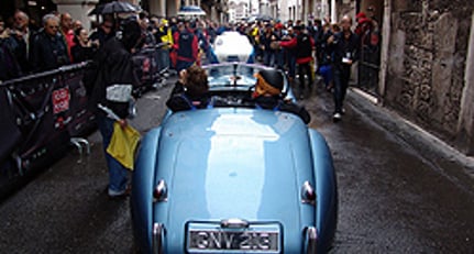 Mille Miglia: Classic Driver startet mit Jaguar Heritage Racing