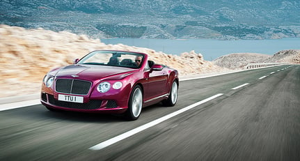 Bentley’s new drop-top Continental: the GT Speed Convertible