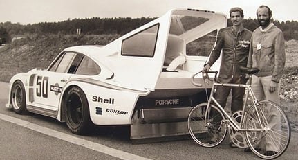 Porsche 935 Martini Nr.1 Bicycle Speed Record - Spark 1/43