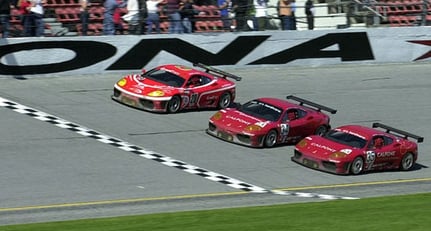 Second place for the Ferrari 360 GT in the Daytona 24 Hours