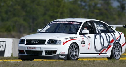 Motorsport debut for the Audi RS6